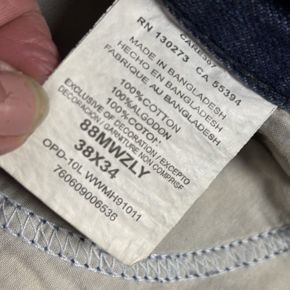 Wrangler Men's 38x33 Cotton 88MWZLY Slim Straight‎ Med Wash Jeans - Picture 4 of 11